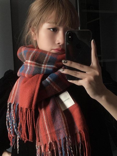 scarves plaid cloth imitation cashmere versatile scarf winter vintage long shawl two bib scarf,, Blue;gray
scarves plaid cloth imitation cashmere versatile scarf winter vintage long shawl two bib scarf,, Blue;gray