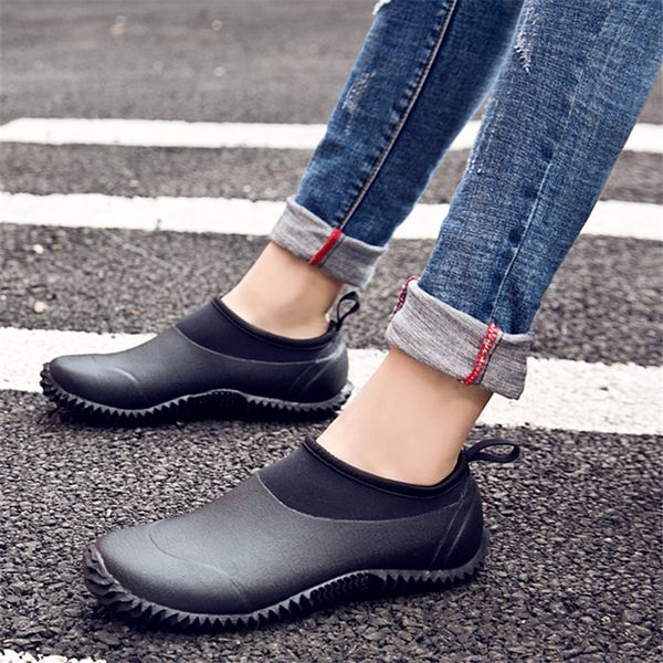 fashion shallow rubber rain shoes non-slip waterproof car wash work shoes neoprene slip on resistant rain boots size36-46, Black
fashion shallow rubber rain shoes non-slip waterproof car wash work shoes neoprene slip on resistant rain boots size36-46, Black