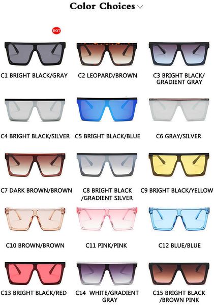 luxury designer sunglasses 2021 oversized women big frame square flat rivet gradient lens sun glasses female men vintage mirror shades uv400, White;black
luxury designer sunglasses 2021 oversized women big frame square flat rivet gradient lens sun glasses female men vintage mirror shades uv400, White;black