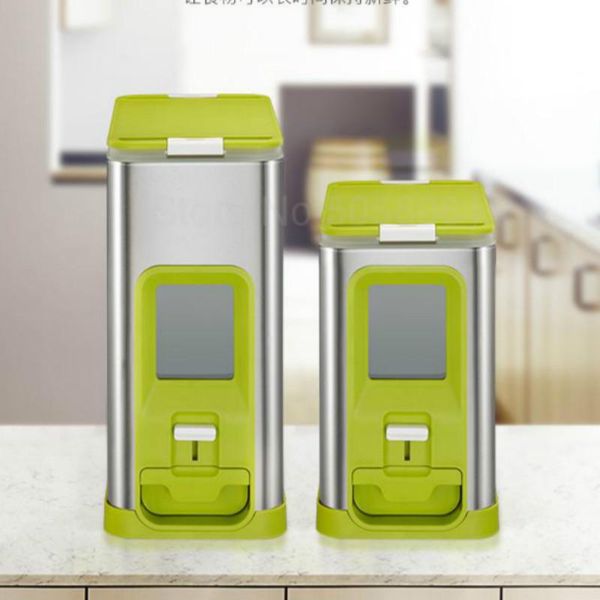 storage bottles & jars 8000 european stainless steel rice bucket home insect-proof moisture box kitchen cylinder 5kg
storage bottles & jars 8000 european stainless steel rice bucket home insect-proof moisture box kitchen cylinder 5kg