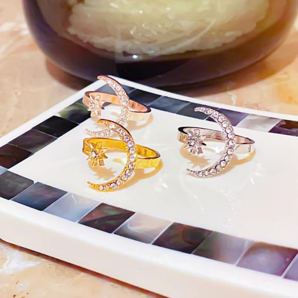 cluster rings oneiric diary vintage zircon star moon open adjustable for women finger ring fashion charm lady girl jewelry, Golden;silver
cluster rings oneiric diary vintage zircon star moon open adjustable for women finger ring fashion charm lady girl jewelry, Golden;silver