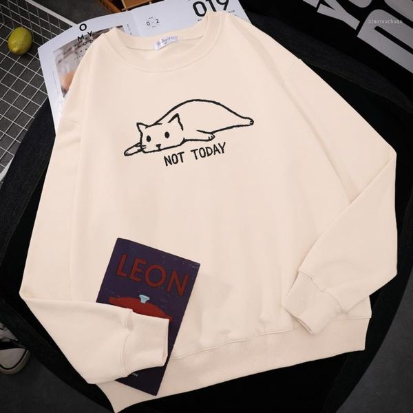 men's hoodies & sweatshirts lazy cat printed sweatshirt mens autumn soft simple warm casual hoodie street oversize pullover w, Black
men's hoodies & sweatshirts lazy cat printed sweatshirt mens autumn soft simple warm casual hoodie street oversize pullover w, Black