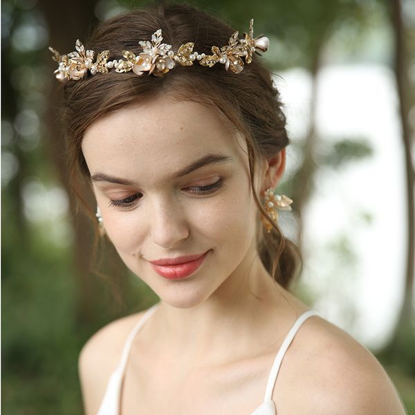 vintage bridal tiara floral headband gold leaf wedding princess crown luxury hair jewelry for brides 2020 w0104, White;golden
vintage bridal tiara floral headband gold leaf wedding princess crown luxury hair jewelry for brides 2020 w0104, White;golden
