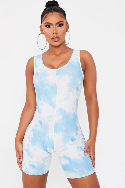 women's jumpsuits & rompers one piece tank jumper bodysuits female casual tie dye print sleeveless bodycon short jumpsuit club romp, Black;white
women's jumpsuits & rompers one piece tank jumper bodysuits female casual tie dye print sleeveless bodycon short jumpsuit club romp, Black;white
