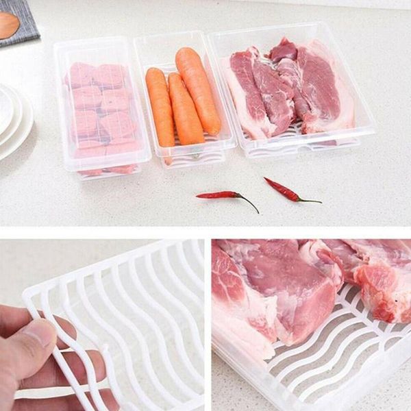 5pcs plastic sealed fresh-keeping storage box kitchen fridge crisper drain fruit seal rectangle home bottles & jars
5pcs plastic sealed fresh-keeping storage box kitchen fridge crisper drain fruit seal rectangle home bottles & jars
