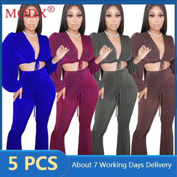 women's two piece pants bulk items wholesale lots fall women korean velvet tracksuits bandage lace up crop + flare pant 2 set outfits, White
women's two piece pants bulk items wholesale lots fall women korean velvet tracksuits bandage lace up crop + flare pant 2 set outfits, White