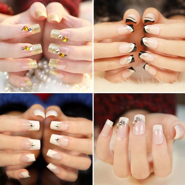 false nails 100/500pcs half french nail art tips acrylic uv gel manicure tip mft2, Red;gold
false nails 100/500pcs half french nail art tips acrylic uv gel manicure tip mft2, Red;gold