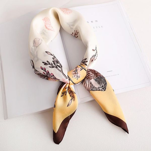scarves 2021 women scarf silk square bag fashion print foulard female neckerchief lady hair shawl head band bandana summer, Blue;gray
scarves 2021 women scarf silk square bag fashion print foulard female neckerchief lady hair shawl head band bandana summer, Blue;gray