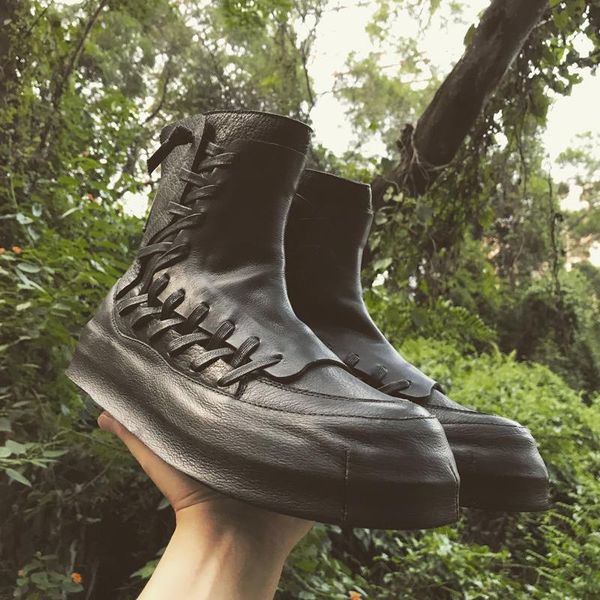 boots harajuku black high-shoes men autumn personality genuine cow leather desert ankle luxury round toe platform sneakers
boots harajuku black high-shoes men autumn personality genuine cow leather desert ankle luxury round toe platform sneakers