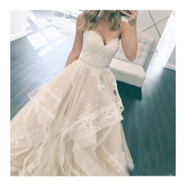 party dresses elegant sky blue a line prom dress sweetheart neck with white lace ruffles sweep train corset back boho beach evening gown, White;black
party dresses elegant sky blue a line prom dress sweetheart neck with white lace ruffles sweep train corset back boho beach evening gown, White;black