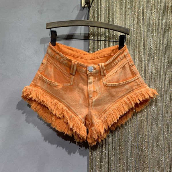 fabpop design high waist orange tassel wide leg denim shorts women slim short jeans gb473 210709, White;black
fabpop design high waist orange tassel wide leg denim shorts women slim short jeans gb473 210709, White;black