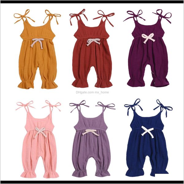 jumpsuitsrompers clothing baby maternity drop delivery 2021 baby sling rompers 6 design summer sleeveless bow strap cotton ruffle fold lace, Blue
jumpsuitsrompers clothing baby maternity drop delivery 2021 baby sling rompers 6 design summer sleeveless bow strap cotton ruffle fold lace, Blue