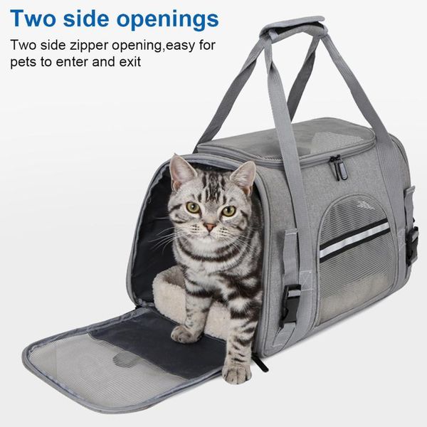 cat carriers,crates & houses 2021 soft pet carriers portable breathable foldable bag dog carrier bags outgoing travel pets handbag with lock
cat carriers,crates & houses 2021 soft pet carriers portable breathable foldable bag dog carrier bags outgoing travel pets handbag with lock