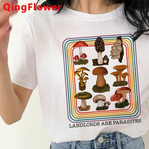 women's t-shirt kawaii mushroom t shirt female aesthetic casual white vintage print summer top
women's t-shirt kawaii mushroom t shirt female aesthetic casual white vintage print summer top