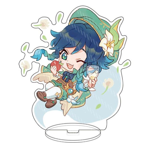 keychains project keychain woman acrylic stand key chain men genshin impact ring girls game jewelry jean gunnhildr llaveros lumine, Silver
keychains project keychain woman acrylic stand key chain men genshin impact ring girls game jewelry jean gunnhildr llaveros lumine, Silver