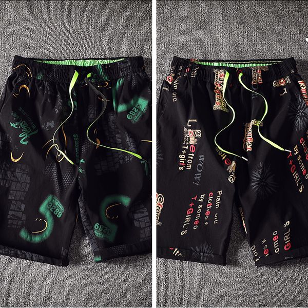 a 415 summer five minutes of pants men loose handsome popular logo trend seven 6 beach pants male flower shorts trousers slacks, Blue
a 415 summer five minutes of pants men loose handsome popular logo trend seven 6 beach pants male flower shorts trousers slacks, Blue
