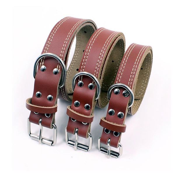 dog collars & leashes pet collar cowhide leather s-m-l small medium large supplies accessories
dog collars & leashes pet collar cowhide leather s-m-l small medium large supplies accessories