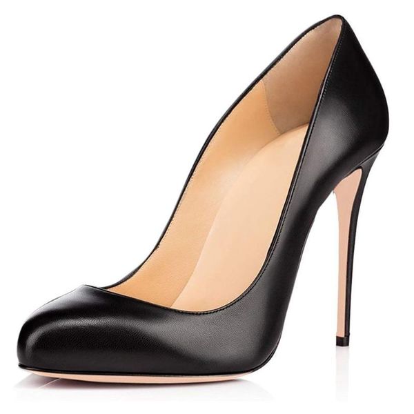 dress shoes women's pumps comfortable lining high heel round toe shallow party wedding quality handmade stiletto women, Black
dress shoes women's pumps comfortable lining high heel round toe shallow party wedding quality handmade stiletto women, Black