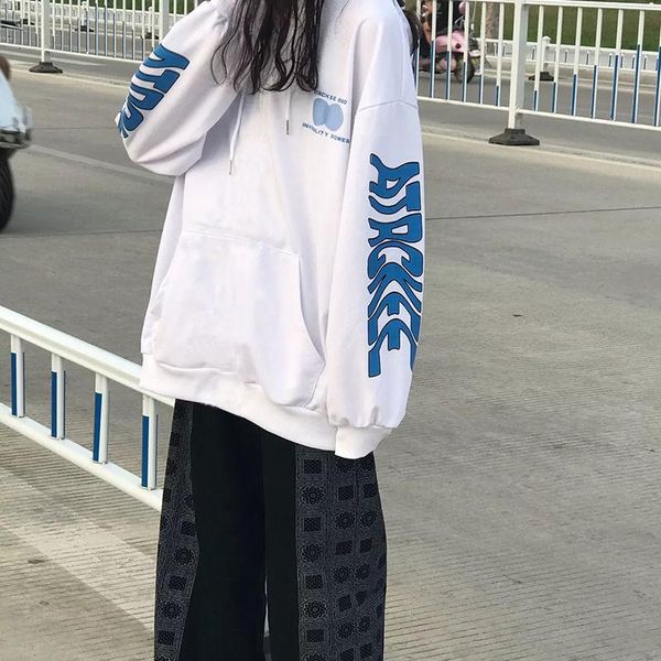 thin-clothed women's spring 2021 loose-sleeved student hooded for women full sleeves fashion t-shirt, White
thin-clothed women's spring 2021 loose-sleeved student hooded for women full sleeves fashion t-shirt, White