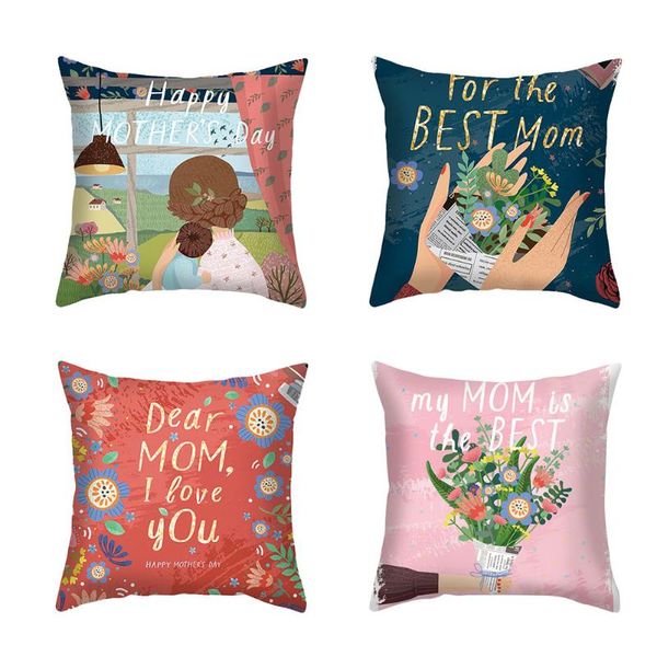 cushion/decorative pillow mother's day decor covers cartoon patterns and letter print soft cozy cover for home office 45* 45 cm
cushion/decorative pillow mother's day decor covers cartoon patterns and letter print soft cozy cover for home office 45* 45 cm