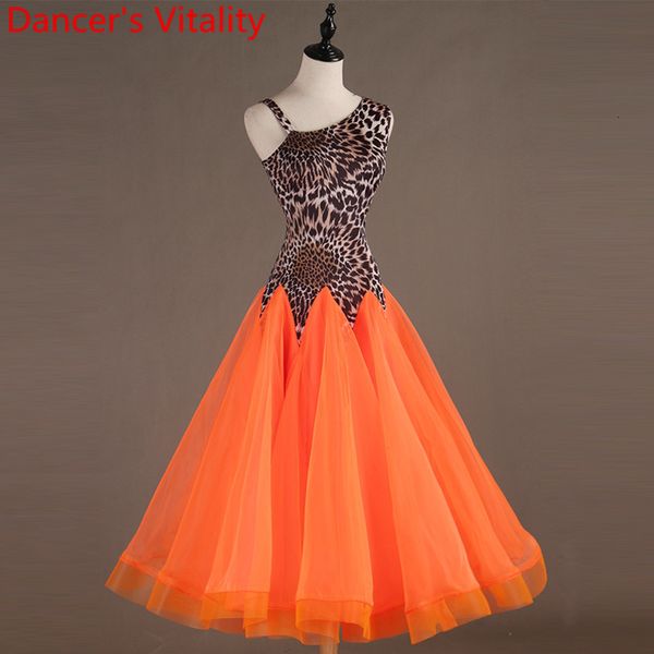 professional customized women splicing ballroom laopard single shoulder waltz modern dance tango cha-cha dress garments, Black;red
professional customized women splicing ballroom laopard single shoulder waltz modern dance tango cha-cha dress garments, Black;red