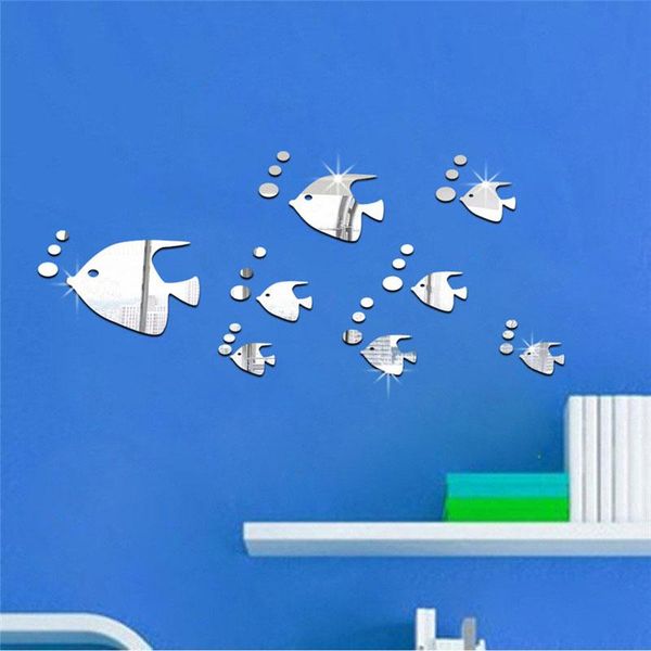 wall stickers silver diy acrylic mirror fishes for living room bedroom home decals decoration
wall stickers silver diy acrylic mirror fishes for living room bedroom home decals decoration