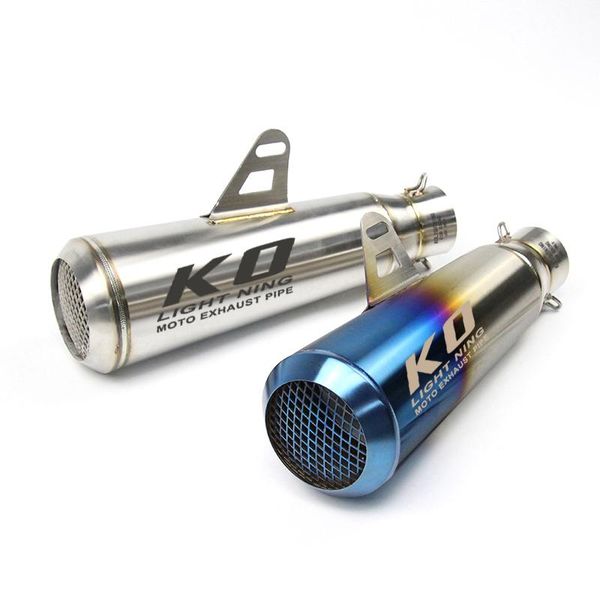 motorcycle exhaust system 51mm universal tail pipe without muffler stainless steel 325mm modified for atv street bike
motorcycle exhaust system 51mm universal tail pipe without muffler stainless steel 325mm modified for atv street bike