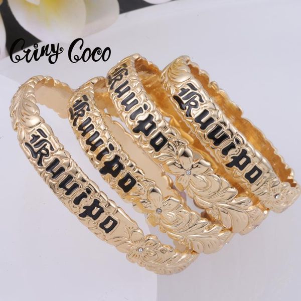 bangle cring coco i love you female fashion plumeria flower enamel letter hawai bracelet gold bangles braclets for women jewelry, Black
bangle cring coco i love you female fashion plumeria flower enamel letter hawai bracelet gold bangles braclets for women jewelry, Black