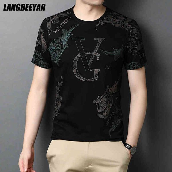2021 mercerized cotton summer new brand o neck print t shirt men short sleeve casual fashion mens clothing g1217, White;black
2021 mercerized cotton summer new brand o neck print t shirt men short sleeve casual fashion mens clothing g1217, White;black