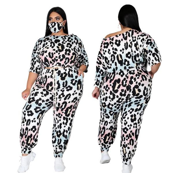 plus size tracksuits women leopard printing tracksuist lady lace-up crop high waist ankle-banded pants two-piece sets mh885, Black
plus size tracksuits women leopard printing tracksuist lady lace-up crop high waist ankle-banded pants two-piece sets mh885, Black