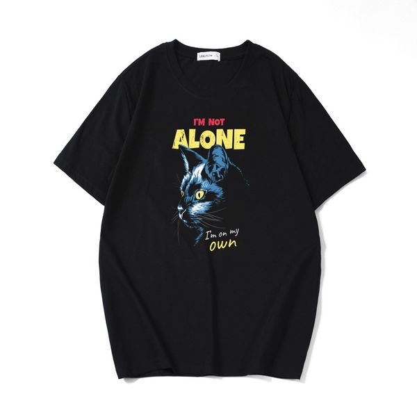 t shirt 2021 short sleeve men's summer trend casual cotton round neck large wear, White;black
t shirt 2021 short sleeve men's summer trend casual cotton round neck large wear, White;black