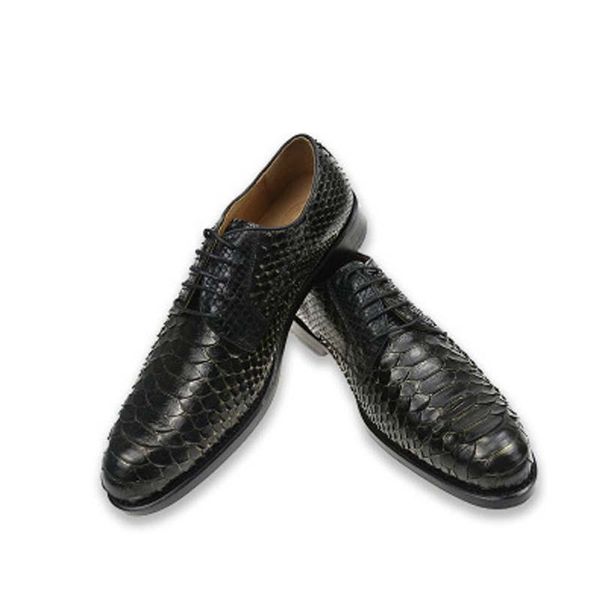 dress shoes tainxin snake skin male genuine python leather men formal business soft, Black
dress shoes tainxin snake skin male genuine python leather men formal business soft, Black
