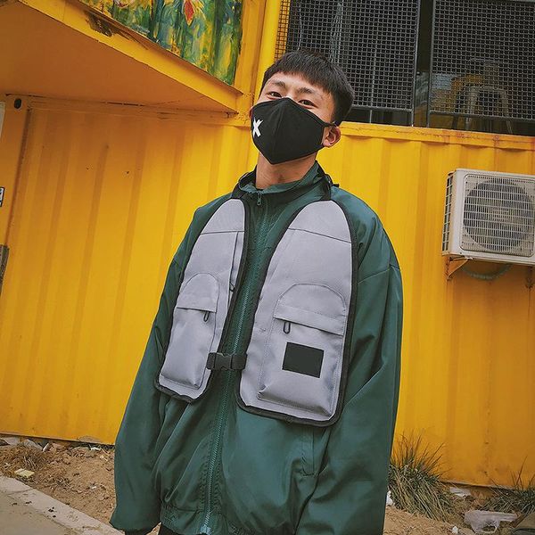 hip-hop west street ins style chest rig military tactical bag functional package prechest vest outdoor bags
hip-hop west street ins style chest rig military tactical bag functional package prechest vest outdoor bags