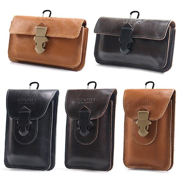 waist bags first layer cowhide leather packs bag fanny pack wear a belt purse travel cashier women hip-hop rock punk
waist bags first layer cowhide leather packs bag fanny pack wear a belt purse travel cashier women hip-hop rock punk