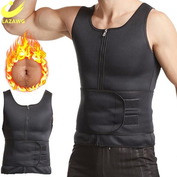 gym clothing lazawg mens body shaper waist trainer sauna suit sweat vest weight loss shirt fat burner workout tank slimming underwear, White;black
gym clothing lazawg mens body shaper waist trainer sauna suit sweat vest weight loss shirt fat burner workout tank slimming underwear, White;black