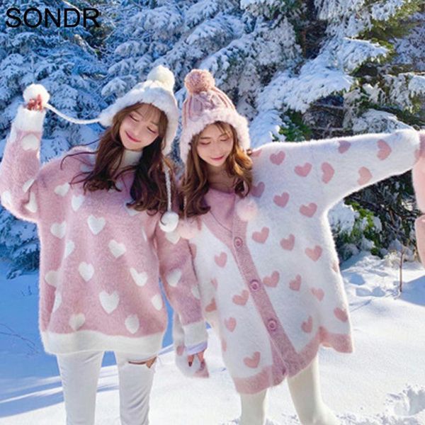 women's sweaters oversize mohair sweater women high neck pullover thickening cute heart print loose plushcoat hair mink wool jacket 202, White;black
women's sweaters oversize mohair sweater women high neck pullover thickening cute heart print loose plushcoat hair mink wool jacket 202, White;black