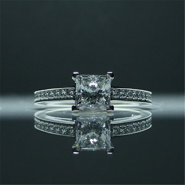 2020 luxury princess cut 0.6ct lab diamond ring real 925 sterling silver engagement wedding band rings for women bridal jewelry, Slivery;golden
2020 luxury princess cut 0.6ct lab diamond ring real 925 sterling silver engagement wedding band rings for women bridal jewelry, Slivery;golden