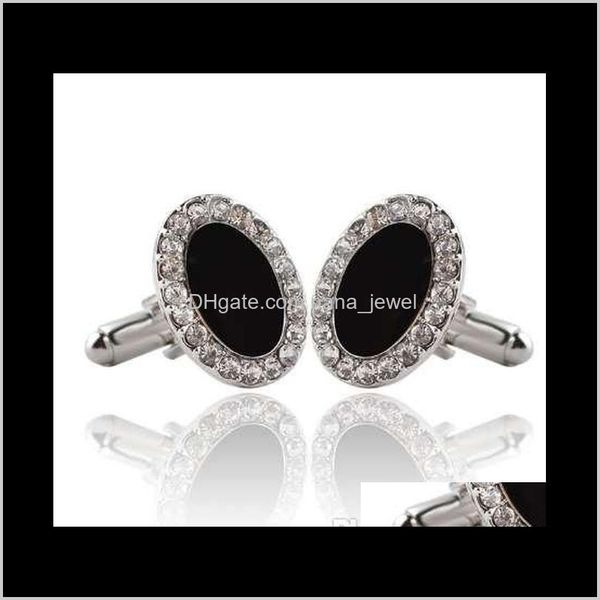 1 pair luxury rhinestones black crystal charm casual cufflinks fashion men shirt business jewelry cuff links button ksiql jg1dc, Silver
1 pair luxury rhinestones black crystal charm casual cufflinks fashion men shirt business jewelry cuff links button ksiql jg1dc, Silver