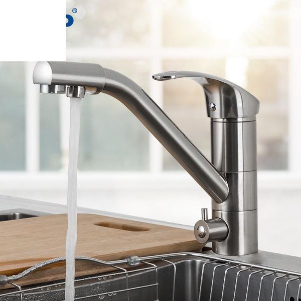 nickel brushed brass body kitchen faucet mixer tap 360 degree rotation with water purification features torneira f4321-5 bathroom sink fauce
nickel brushed brass body kitchen faucet mixer tap 360 degree rotation with water purification features torneira f4321-5 bathroom sink fauce