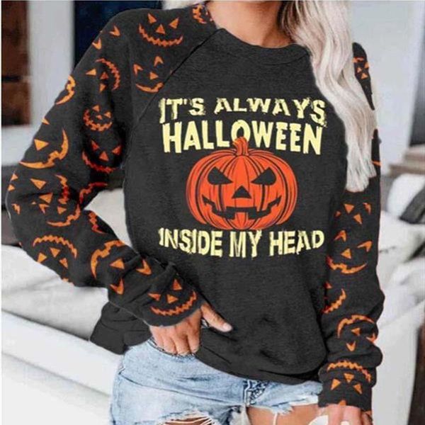 women's hoodies & sweatshirts halloween costume autumn winter fashion plus size women clothing long sleeve pumpkin letter casual oversi, Black
women's hoodies & sweatshirts halloween costume autumn winter fashion plus size women clothing long sleeve pumpkin letter casual oversi, Black