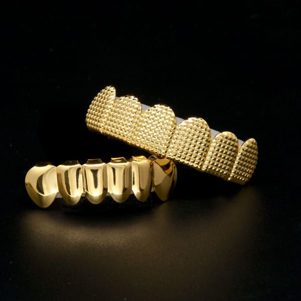 hip hop men's 6 & bottom teeth gold silver color false teeth grillz set bump lattice dental grills for women body jewelry, Black
hip hop men's 6 & bottom teeth gold silver color false teeth grillz set bump lattice dental grills for women body jewelry, Black