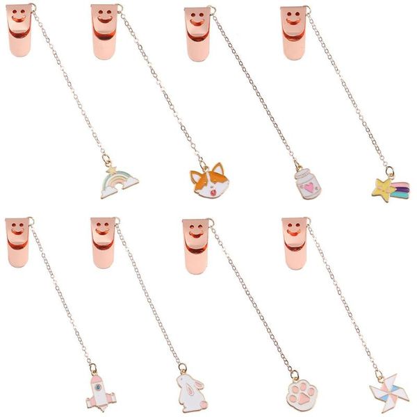 bookmark portable creative cartoon character bookmarks metal cute pendant pagination mark marker clip stationery school office supplies
bookmark portable creative cartoon character bookmarks metal cute pendant pagination mark marker clip stationery school office supplies