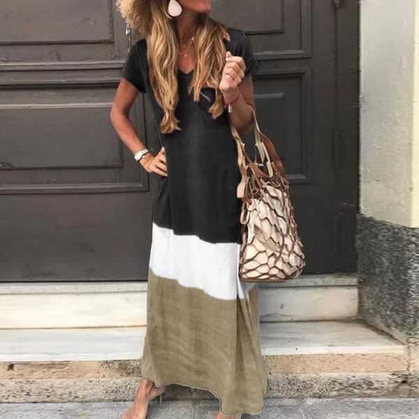 women plus size daily tie-dyed color block loose v neck short sleeve dressselling drop home accessories discount women's jackets, Black;brown
women plus size daily tie-dyed color block loose v neck short sleeve dressselling drop home accessories discount women's jackets, Black;brown