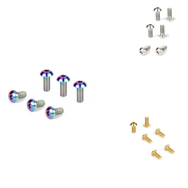 tools 6pcs titanium tc4 bolts m5x12mm hex head for bicycle bottle cage install t mtb mountain bike ti parts screws
tools 6pcs titanium tc4 bolts m5x12mm hex head for bicycle bottle cage install t mtb mountain bike ti parts screws