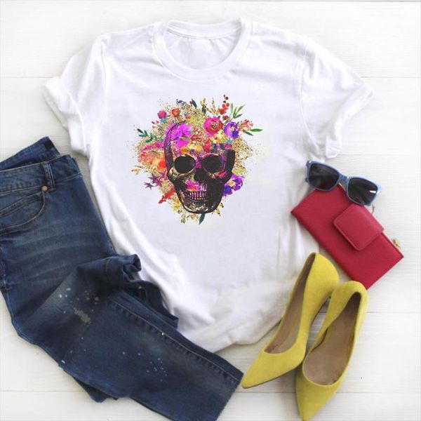 men summer skull paint short sleeve mens clothes graphic printed ladies kawaii tees female t, White;black
men summer skull paint short sleeve mens clothes graphic printed ladies kawaii tees female t, White;black