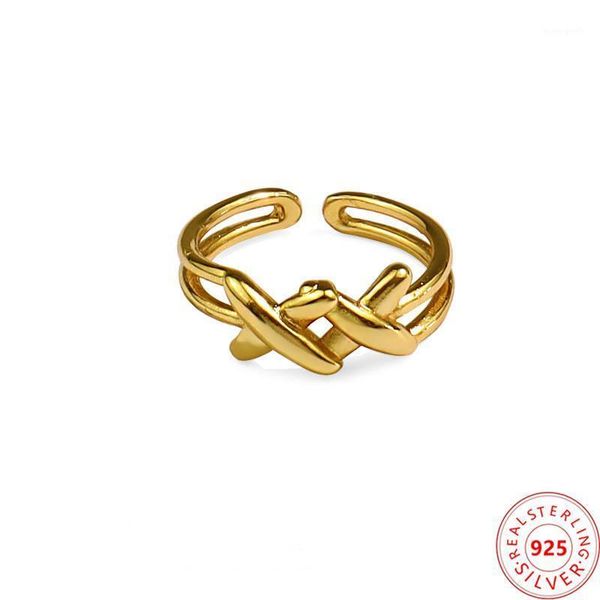 cluster rings ins minimalist irregular gold 925 sterling silver for women creative cute cross fine jewelry open ring student female gift1, Golden;silver
cluster rings ins minimalist irregular gold 925 sterling silver for women creative cute cross fine jewelry open ring student female gift1, Golden;silver