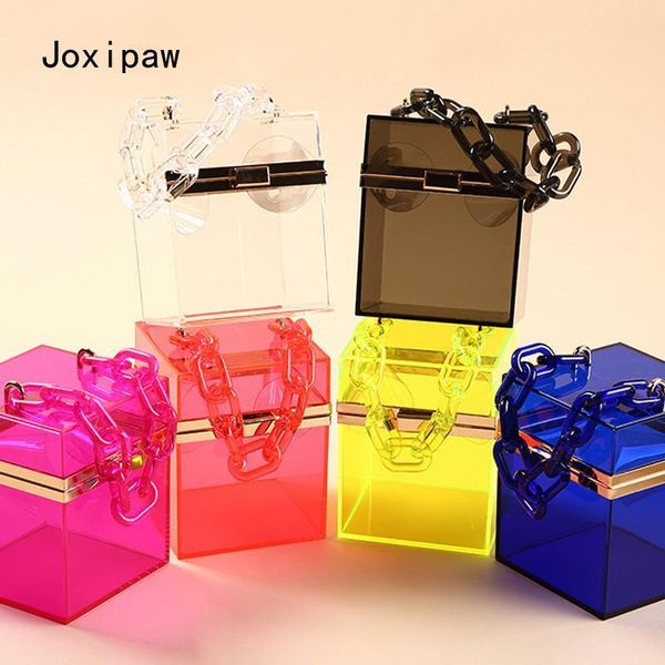 evening bags 2021 trend transparent clear jelly acrylic box handbag with chian for women elegant party shoulder bag totes female
evening bags 2021 trend transparent clear jelly acrylic box handbag with chian for women elegant party shoulder bag totes female