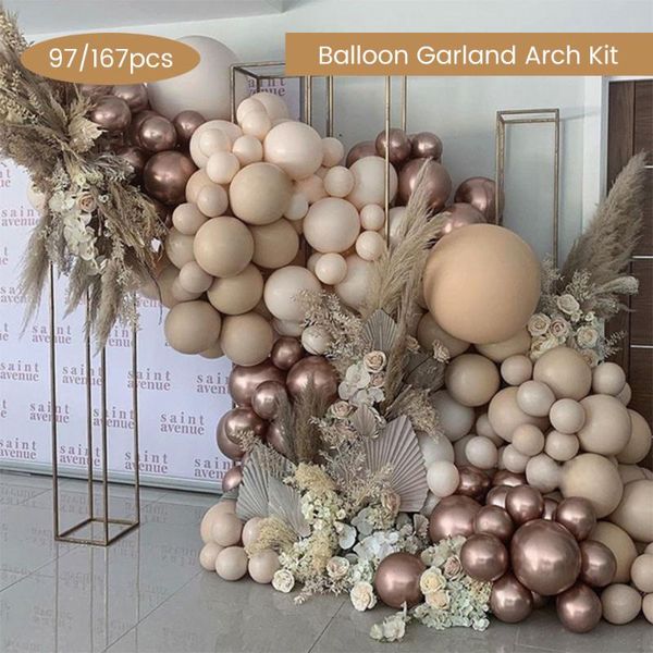 party decoration 97/167 pcs balloon garland arch kit wedding apricot champagne foil cream peach decor anniversary supplies birthday
party decoration 97/167 pcs balloon garland arch kit wedding apricot champagne foil cream peach decor anniversary supplies birthday