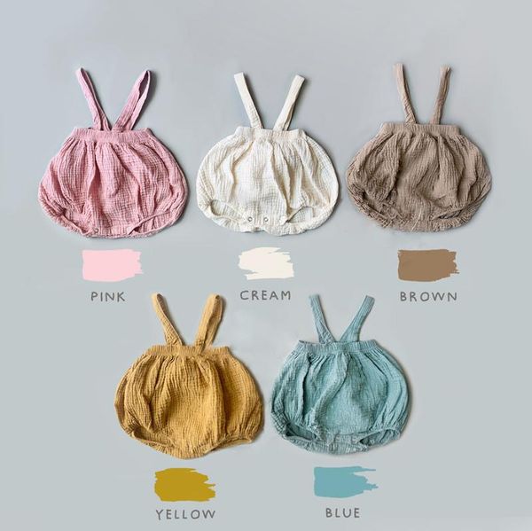 rompers linen cotton baby boys romper summer kids suspender jumpsuit for toddler girls clothing bodysuit children pants, Blue
rompers linen cotton baby boys romper summer kids suspender jumpsuit for toddler girls clothing bodysuit children pants, Blue