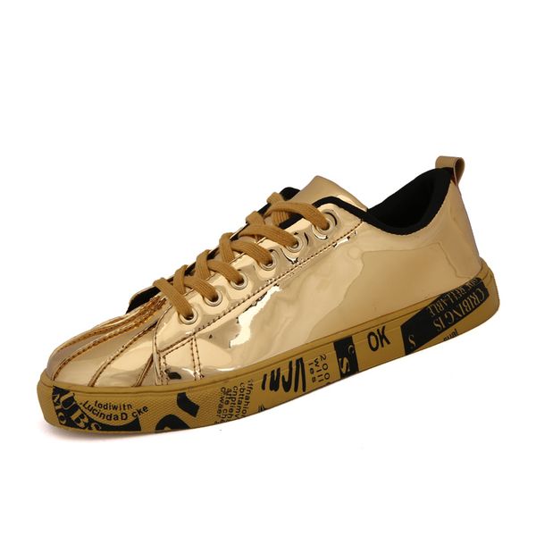 summer 2021 women mens fashion running shoes students outdoor sports sneakers patent leather glossy black golden silver size 36-46 code 54-5
summer 2021 women mens fashion running shoes students outdoor sports sneakers patent leather glossy black golden silver size 36-46 code 54-5